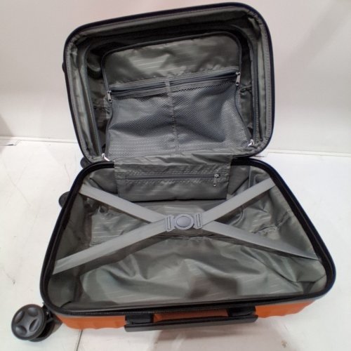 AMAZON BASICS HARDSIDE CARRY-ON LUGGAGE - 21" - BURNT ORANGE (MODEL: LN20164-22) image 4