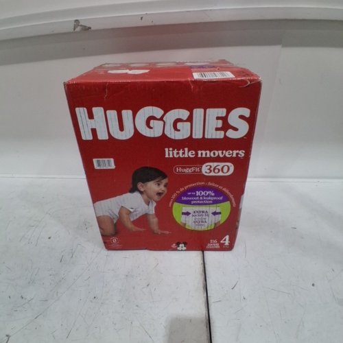 116PK HUGGIES LITTLE MOVERS HUGGFIT 360° DIAPERS - SIZE 4 - DISNEY image 3