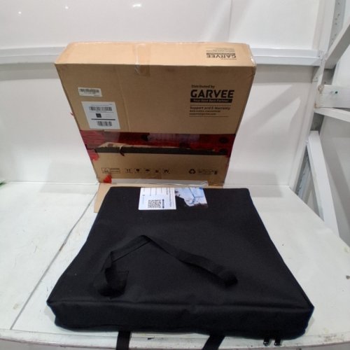 GARVEE OVERSIZED CAMPING CHAIR WITH SIDE TABLE & POCKETS - 400LBS MAX - BLACK/GREY (MODEL : PSS_33ACAEJ6) image 3
