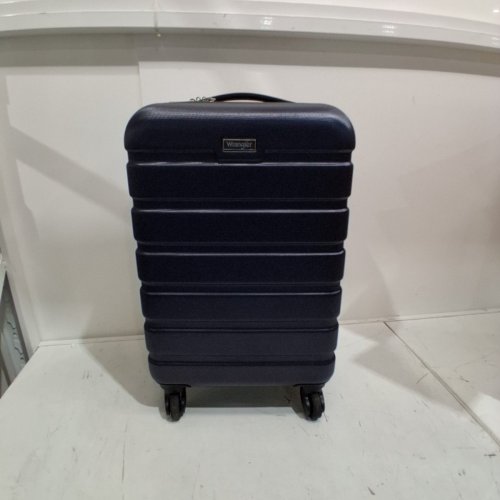 WRANGLER HARDSIDE CARRY-ON SUITCASE LUGGAGE WITH SPINNER WHEELS - 20" - DARK BLUE (MODEL: WR-87720-410) image 2