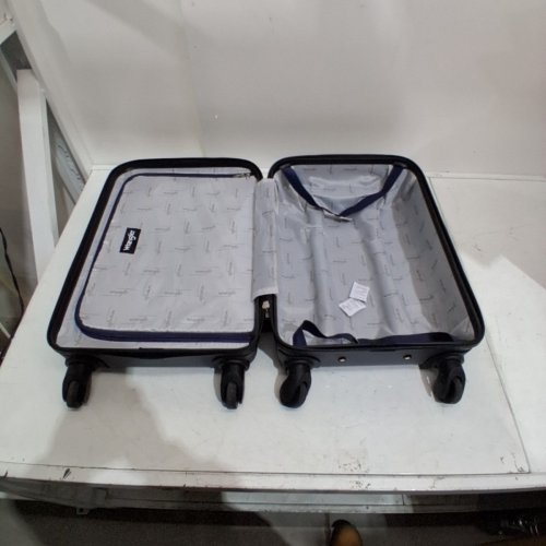 WRANGLER HARDSIDE CARRY-ON SUITCASE LUGGAGE WITH SPINNER WHEELS - 20" - DARK BLUE (MODEL: WR-87720-410) image 3