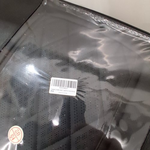 2PK COVERADO UNIVERSAL FIT FRONT CAR SEAT COVERS - BLACK (MODEL: B8839) image 3