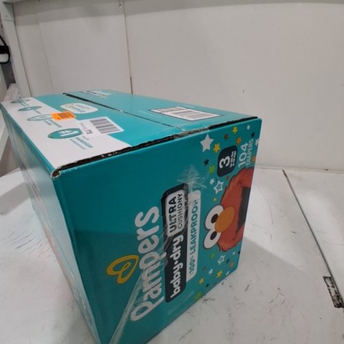 104PK PAMPERS BABY DRY DIAPERS LEAKPROOF - SIZE 3 - SEASAME STREET image 3