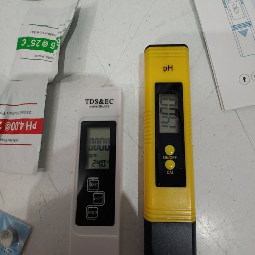 2PK PH AND TDS METER COMBO, 0.05PH HIGH ACCURACY PEN TYPE PH METER - YELLOW/WHITE image 2