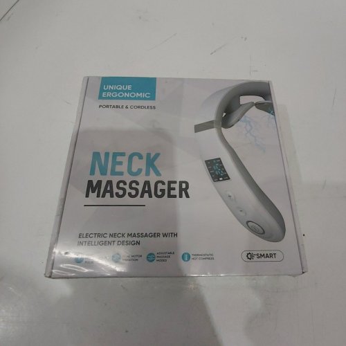 PORTABLE DEEP TISSUE HEATED NECK MASSAGER - WHITE image 2