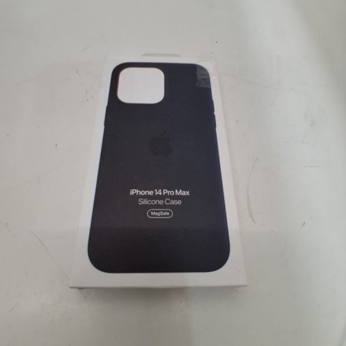 APPLE SILICONE CASE WITH MAGSAFE FOR IPHONE 14 PRO MAX - MIDNIGHT BLACK (MODEL: A2913) image 4
