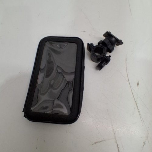 WATERPROOF MOTORCYCLE PHONE MOUNT HOLDER CASE - UNIVERSAL - XL -BLACK image 3