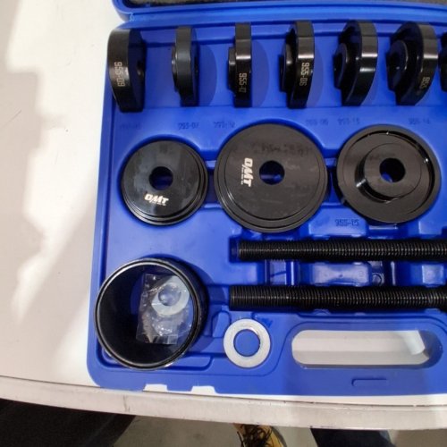 20PC OMT WHEEL BEARING REMOVAL PRESS KIT WITH CARRYING CASE - BLUE image 3