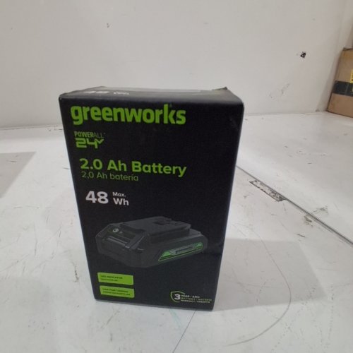 GREENWORKS POWERALL 24 V 2 AH BATTERY PACK WITH USB-C PORT FOR GREENWORKS GARDEN/LAWNCARE TOOLS image 2