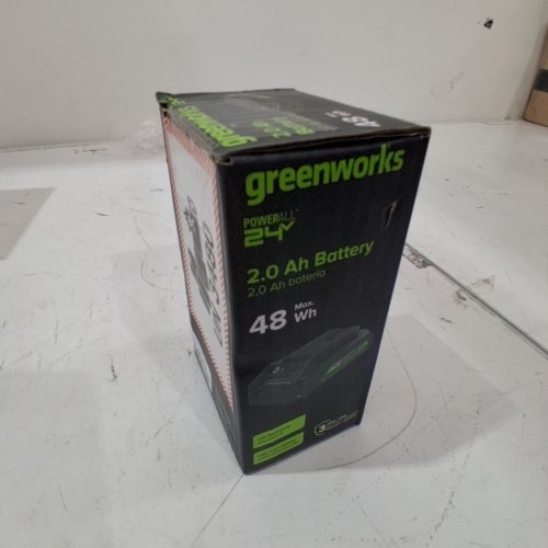 GREENWORKS POWERALL 24 V 2 AH BATTERY PACK WITH USB-C PORT FOR GREENWORKS GARDEN/LAWNCARE TOOLS image 3