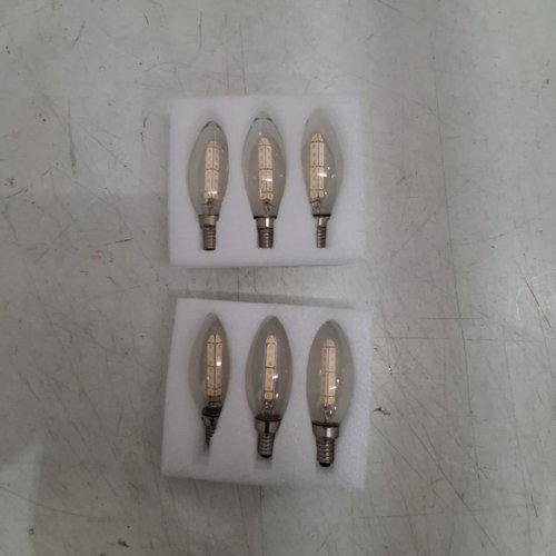 6PK LED DIMMABLE EDISON BULBS - E12 - 3000K - 8W image 2