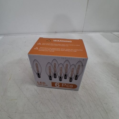 6PK LED DIMMABLE EDISON BULBS - E12 - 3000K - 8W image 3