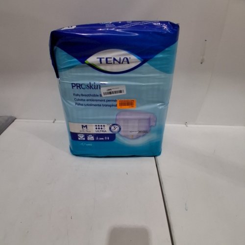 40PK UNISEX TENA PROSKIN FULLY BREATHABLE BRIEF - MEDIUM - WHITE image 4
