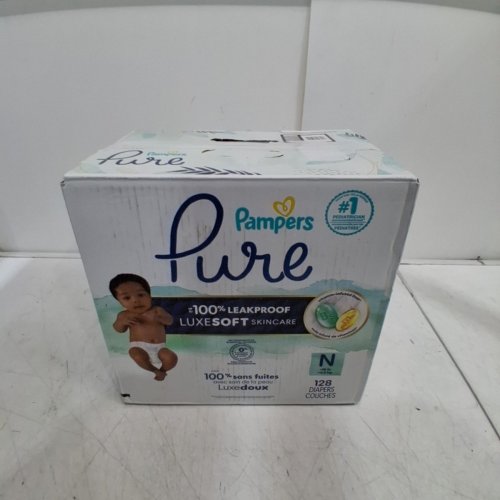 119PK PAMPERS PURE PROTECTION DISPOSABLE BABY DIAPERS - SIZE NEWBORN image 4