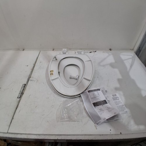 BEMIS LITTLE2BIG SLOW-CLOSE TOILET SEAT WITH BUILT-IN POTTY-TRAINING SEAT - 18.5" ELONGATED - WHITE (MODEL: 1881SLOW 000) image 2