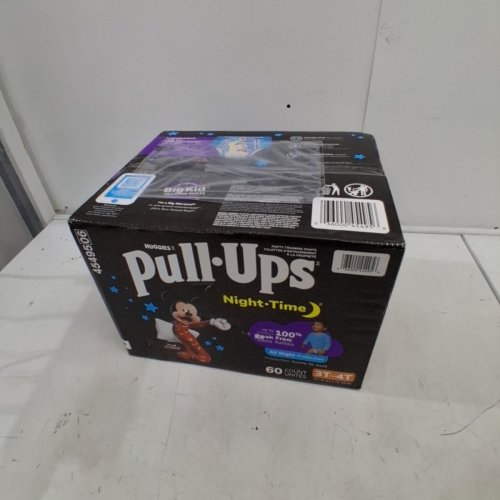 60PK BOYS HUGGIES NIGHT-TIME PULL UPS - 3T - 4T - MICKEY MOUSE image 2