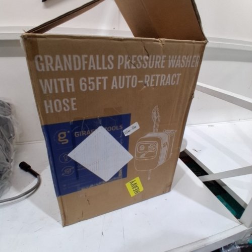 GRANDFALLS WALL-MOUNTED PRESSURE WASHER - 2200PSI 2.4GPM - SILVER/BLACK - (MODEL: P115-G20) image 5