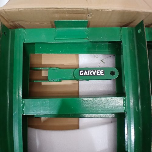 GARVEE HEAVY DUTY METAL LEVELING TRAILING HARROW RAKE AND DRIVEWAY DRAG - 4FT X 1.6FT - GREEN (MODEL: QYP48-20") image 5