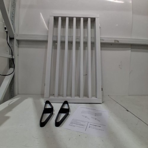 3 PANEL BAMBOO PET GATE - 32" X 55" - WHITE image 2