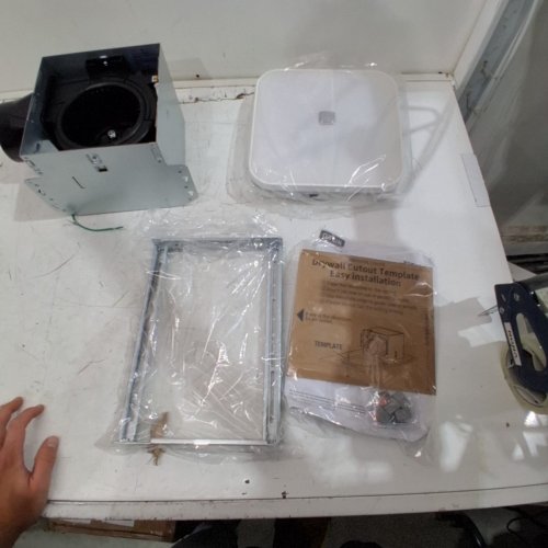 OREIN BATHROOM EXHAUST FAN WITH LIGHT COMBO, FAN WITH 100 CFM COVERAGE, 1000LM, 3 COLOUR TEMPERATURE - 3000K/4000K/5000K - WHITE (MODEL: OL17001102) image 3