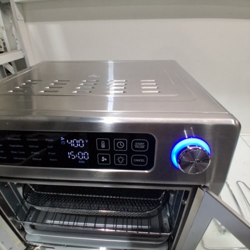 EMERIL LAGASSE AIR FRYER TOASTER OVEN - 26 QT - STAINLESS STEEL image 2