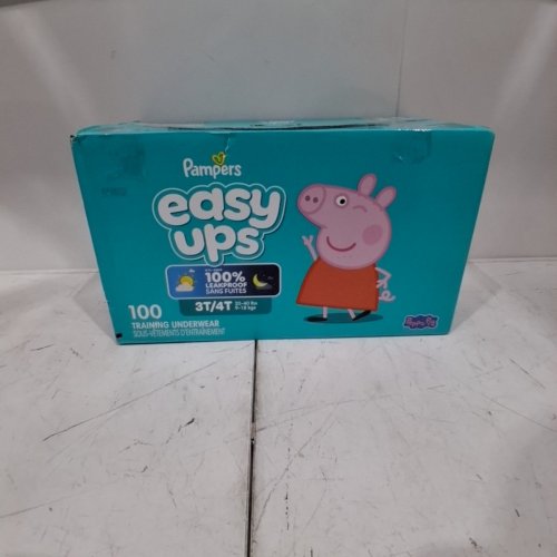 100PK PAMPERS PEPPA PIG EASY UPS TODDLER TRAINING UNDERWEAR - SIZE 3T/4T (30-40LB) image 3