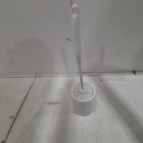 TOILET BRUSH WITH HOLDER - WHITE (ITEM: GLM3054) image 2