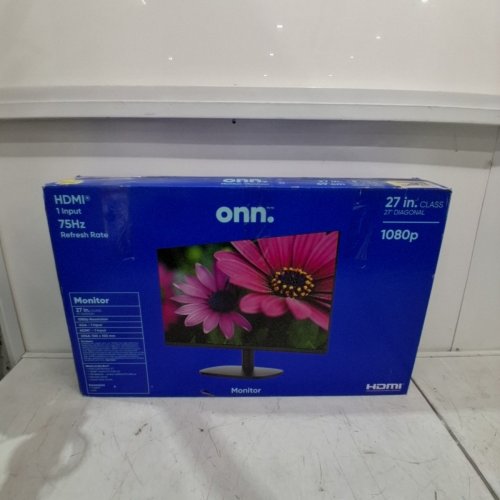 ONN. FULL HD LED MONITOR WITH 1080P - 75HZ - VESA 100 X 100 MM - 27" - BLACK (MODEL: ONA21H0001C) image 13