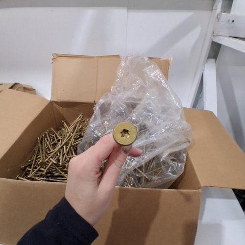 TORX/STAR DRIVE LAG SCREW - 8" LONG/30.8LBS - BRONZE image 3