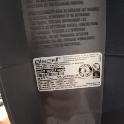 BISSELL CORDLESS CROSSWAVE OMNIEDGE VACUUM AND MOP ALL-IN-ONE MULTI-SURFACE CLEANER - PINK/BLACK (MODEL: 4125D) image 3