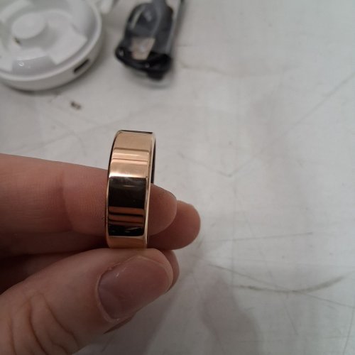 UNISEX SMART HEALTH TRACKER RING - SIZE 10 - GOLD image 3