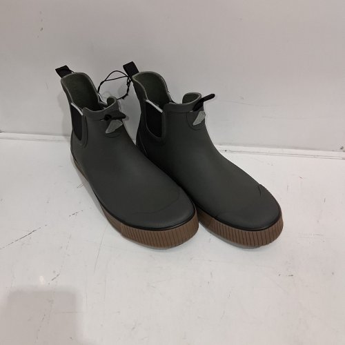 MENS OZARK TRAIL ANKLE RAIN BOOTS - SIZE 11 - OLIVE GREEN AND BLACK image 2