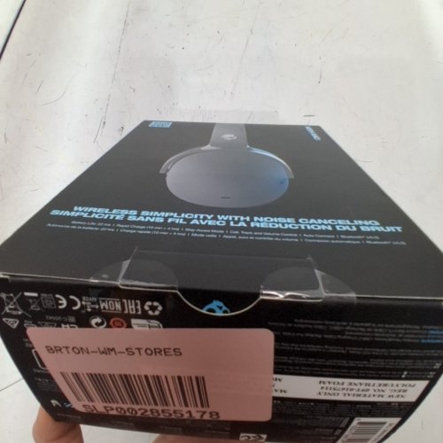 SKULLCANDY OVER-EAR NOISE CANCELLING BLUETOOTH HEADPHONES - HESH 540 ANC - TRUE BLACK (MODEL: S6HAW-T740) image 3