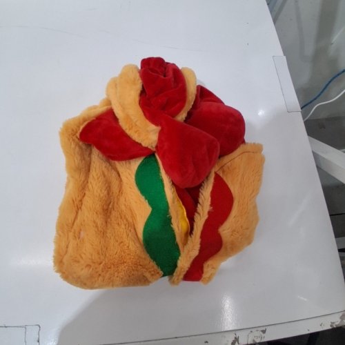 BABY PALAMON ONE-PIECE HOTDOG COSTUME - 0-6 MONTHS - BROWN/RED/GREEN/YELLOW image 3
