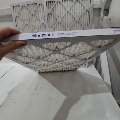 3PK NORDIC PURE REPLACEMENT AC FURNACE AIR FILTERS - 16" X 25" X 1" image 3