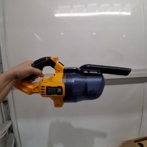5-IN-1 CORDLESS HANDHELD VACUUM - COMPATIBLE WITH 20V DEWALT BATTERY - 400W - BLACK/YELLOW *TOOL ONLY* image 3