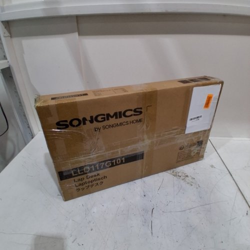 SONGMICS ADJUSTABLE LAPTOP DESK - 20" X 12" - WHITE (MODEL: LLD117G101) image 3