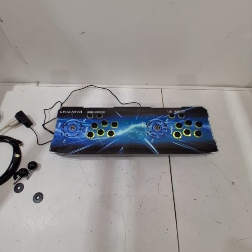 GWALSNTH 32000-IN-1 PANDORA BOX ARCADE GAMES CONSOLE - HD DISPLAY VIDEO GAMES MACHINE, SUPPORTS 1 TO 4 PLAYERS - BLUE image 2