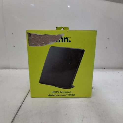 ONN. COAXIAL DIRECTIONAL INDOOR 1080P HDTV ANTENNA - VHF/UHF, 4G/5G FILTER, SLIM, LIGHTWEIGHT - BLACK (MODEL: ONA23AV002C) image 5