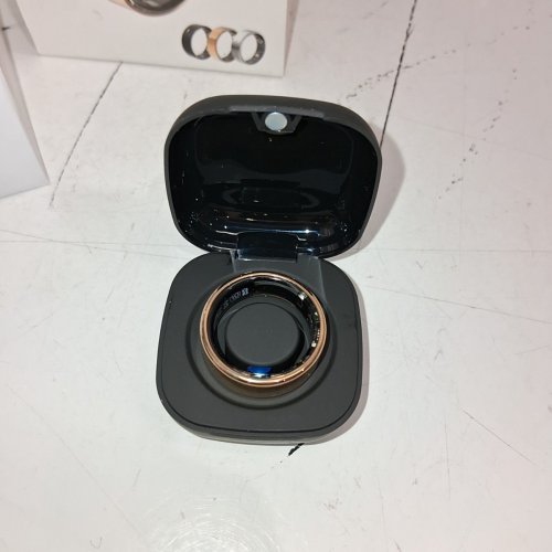 UNISEX SMART RING HEALTH/FITNESS TRACKER, WATERPROOF SMART RING WITH ACTIVITY, SLEEP, HEALTH & STEP MONITORING - US SIZE 7 - ROSE GOLD (MODEL: BJ02) image 2