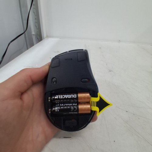 LOGITECH M705 MARATHON WIRELESS MOUSE WITH 5 PROGRAMMABLE BUTTONS, - 2.4 GHZ USB UNIFYING RECEIVER - BLACK (MODEL:‎ M-R0073) image 4