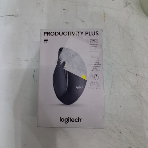 LOGITECH M705 MARATHON WIRELESS MOUSE WITH 5 PROGRAMMABLE BUTTONS, - 2.4 GHZ USB UNIFYING RECEIVER - BLACK (MODEL:‎ M-R0073) image 7