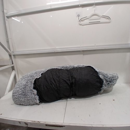 CALMING CUDDLER DONUT PET BED - 48" - GRAY image 3