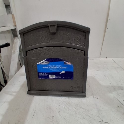 SUNCAST FARMINGTON HOSE HANGER CABINET - 150FT - STONEY (MODEL: CPLFHH150) image 2