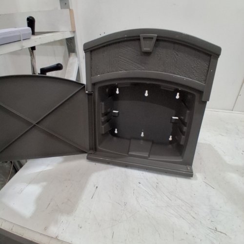 SUNCAST FARMINGTON HOSE HANGER CABINET - 150FT - STONEY (MODEL: CPLFHH150) image 3