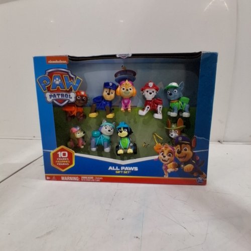 9PC PAW PATROL 10TH ANNIVERSARY ALL PAWS ON DECK TOY COLLECTIBLE ACTION FIGURES GIFT PACK - 3+ - MULTICOLOR (MODEL: 6065255) image 2