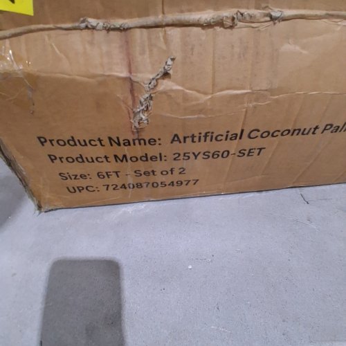 2PK ARTIFICIAL COCONUT PALM TREES - 6FT image 3