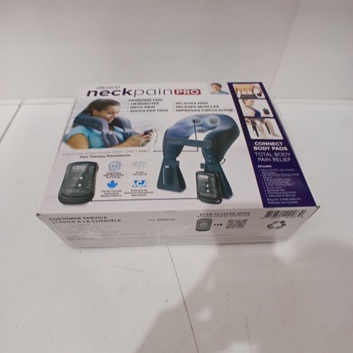 DR-HO'S NECK PAIN PRO ESSENTIAL NECK MASSAGER TENS THERAPY / EMS THERAPY + DR-HO'S PROPRIETARY AMP - OSFM - GREY image 10