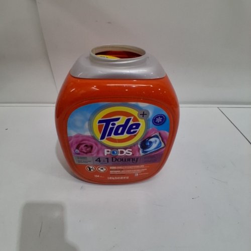~85PK TIDE PODS 4 IN 1 PLUS DOWNY LAUNDRY DETERGENT LIQUID PACS - APRIL FRESH (MODEL: 4645656) image 3