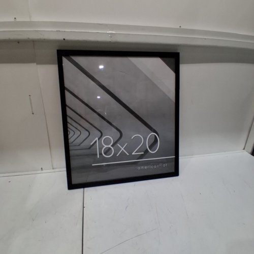 AMERICANFLAT PLEXIGLASS SLIM PICTURE FRAME - 18" X 20" - BLACK image 2